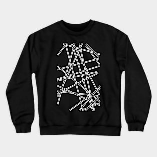 To The Edge Black Crewneck Sweatshirt